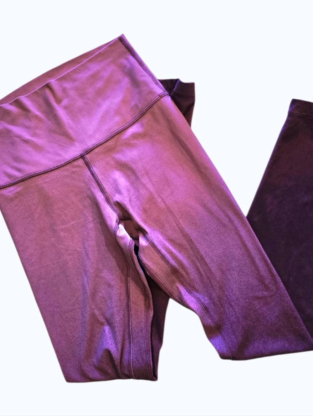 Lululemon Align Leggings Purple Spray Ombré 28” Size 4 High Rise Yoga